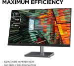 LENOVO L27m-30 27" Full HD IPS LED Monitor with LC50 Webcam - Black