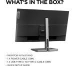 LENOVO L27m-30 27" Full HD IPS LED Monitor with LC50 Webcam - Black