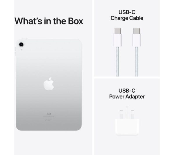 APPLE 10.9" iPad (2022) - 256 GB, Silver