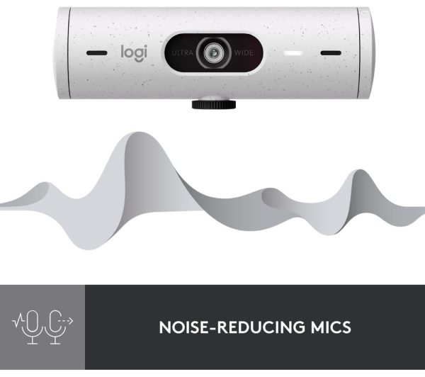 LOGITECH Brio 500 Full HD Webcam - Off-White
