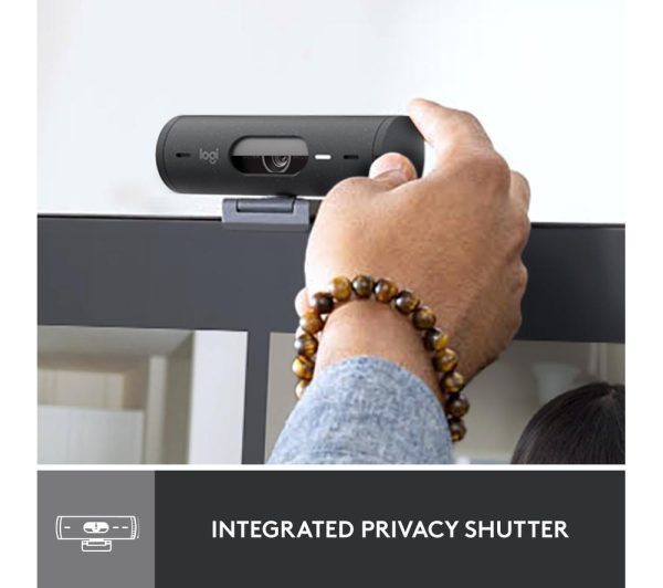 LOGITECH Brio 500 Full HD Webcam - Graphite