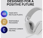 LOGITECH Zone Vibe 100 Wireless Headset - Off-White