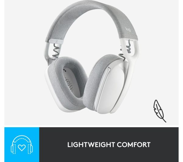 LOGITECH Zone Vibe 100 Wireless Headset - Off-White