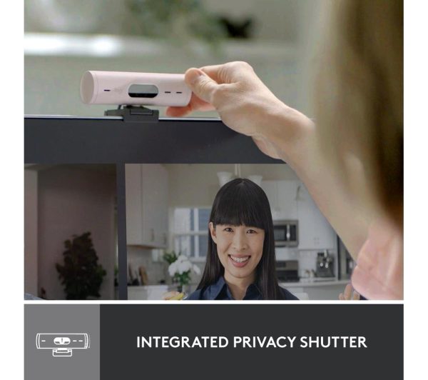 LOGITECH Brio 500 Full HD Webcam - Rose
