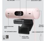 LOGITECH Brio 500 Full HD Webcam - Rose