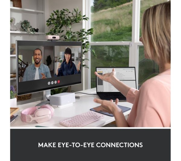 LOGITECH Brio 500 Full HD Webcam - Rose