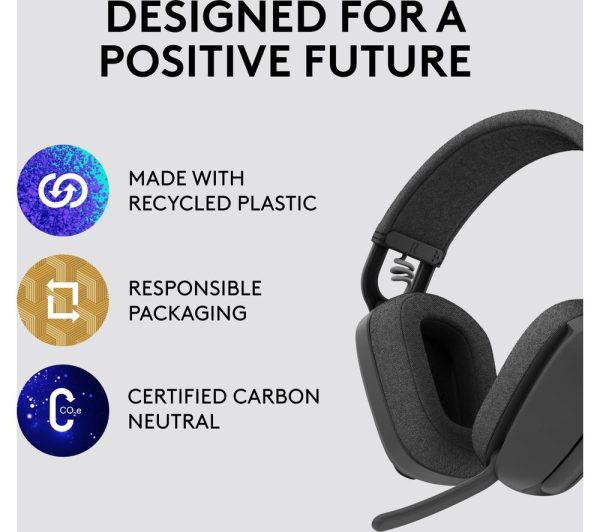 LOGITECH Zone Vibe 100 Wireless Headset - Graphite