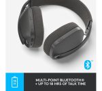 LOGITECH Zone Vibe 100 Wireless Headset - Graphite
