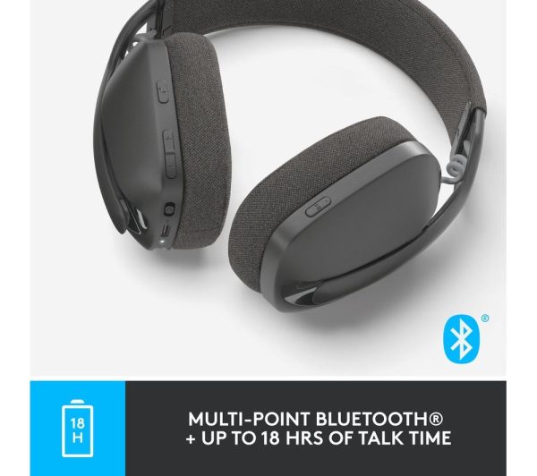 LOGITECH Zone Vibe 100 Wireless Headset - Graphite