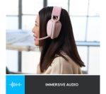 LOGITECH Zone Vibe 100 Wireless Headset - Rose