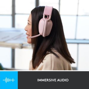 LOGITECH Zone Vibe 100 Wireless Headset - Rose
