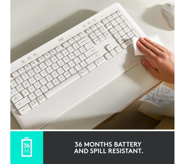 LOGITECH MX Keys Mini for Mac Wireless Keyboard - Pale Grey