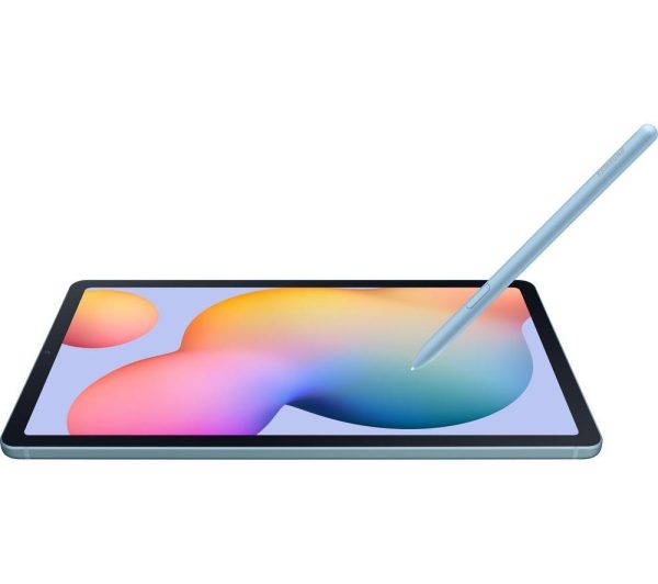 SAMSUNG Galaxy Tab S6 Lite 10.4” Tablet & Book Cover Bundle - 64 GB, Blue
