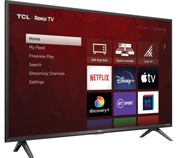 TCL 40RS530K Roku TV 40" Smart Full HD HDR LED TV