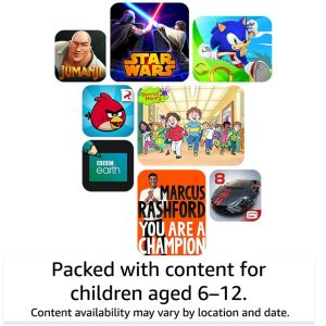 AMAZON Fire HD Pro 8" Kids (ages 6-12) Tablet (2022) - 32 GB, Pink