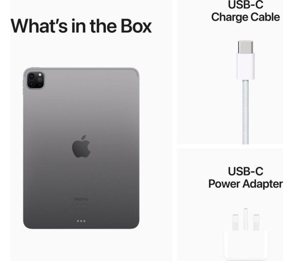 APPLE 11" iPad Pro Cellular (2022) - 512 GB, Space Grey