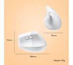 LOGITECH Lift Vertical For Mac Wireless Optical Ergonomic Mouse - Space Grey