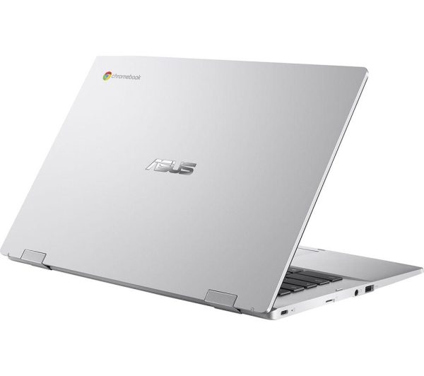 ASUS CX1 14" Chromebook - IntelÂ® CeleronÂ®, 64 GB eMMC, Silver