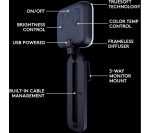LOGITECH Brio 500 Full HD Webcam & Litra Glow Streaming Light Bundle