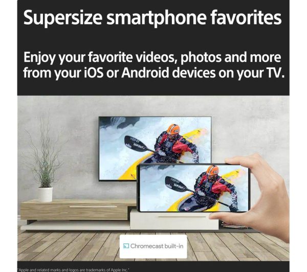 SONY BRAVIA KD32W800P1U 32" Smart HD Ready HDR LED TV with Google Assistant