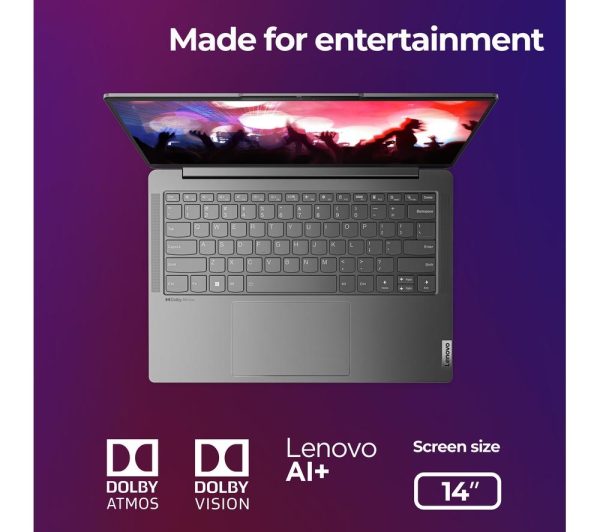 LENOVO Yoga Slim 6i 14" Laptop - Intel® Core i5, 512 GB SSD, Grey