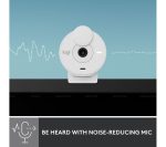 LOGITECH Brio 300 Full HD Webcam - Off-White