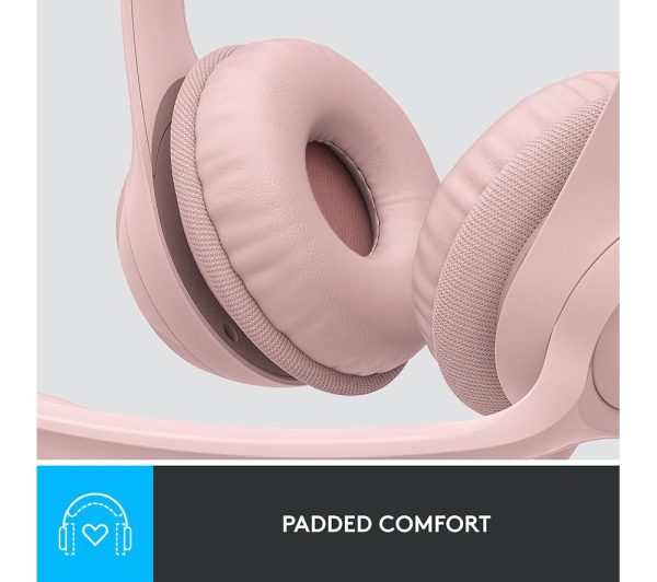 LOGITECH H390 Headset - Rose