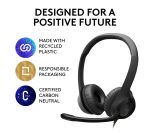 LOGITECH H390 Headset - Graphite