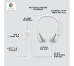 LOGITECH H390 Headset - Off-White
