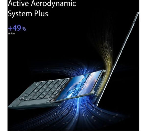 ASUS Zenbook Duo 14 UX482EA 14" Refurbished Laptop - Intel® Core i7, 512 GB SSD, Blue (Very Good Condition)