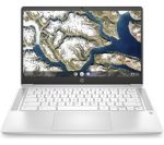 HP 14a-na0509sa 14" Refurbished Chromebook - IntelÂ® PentiumÂ® Silver, 64 GB eMMC, White (Very Good Condition)