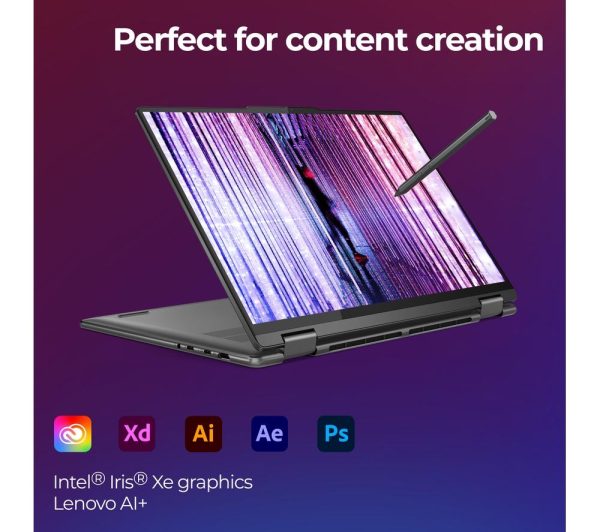 LENOVO Yoga 7i 16" 2 in 1 Laptop - Intel® Core i7, 512 GB SSD, Grey
