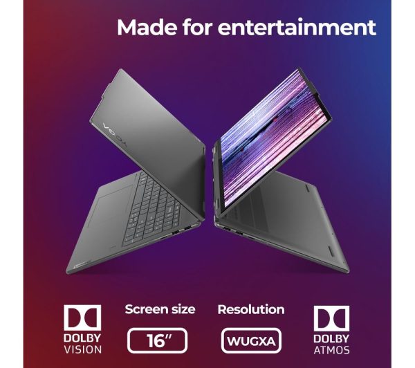LENOVO Yoga 7i 16" 2 in 1 Laptop - Intel® Core i7, 512 GB SSD, Grey