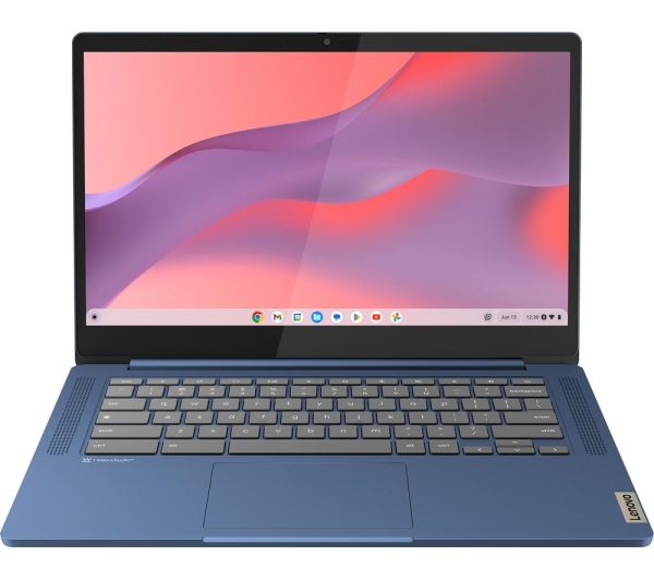 LENOVO IdeaPad Slim 3 14" Chromebook - MediaTek Kompanio 520, 64 GB eMMC, Blue