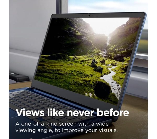 LENOVO IdeaPad Slim 3 14" Chromebook - MediaTek Kompanio 520, 64 GB eMMC, Blue