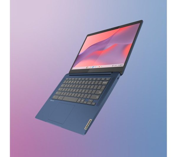 LENOVO IdeaPad Slim 3 14" Chromebook - MediaTek Kompanio 520, 64 GB eMMC, Blue