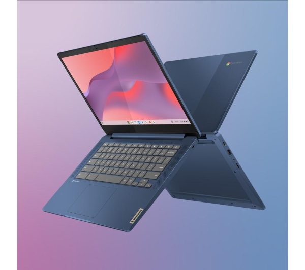 LENOVO IdeaPad Slim 3 14" Chromebook - MediaTek Kompanio 520, 64 GB eMMC, Blue