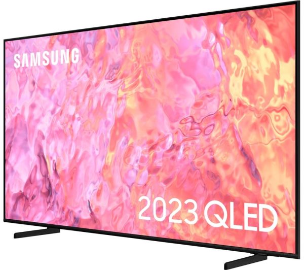 SAMSUNG Q60C 65 inch Smart 4K Ultra HD HDR QLED TV (2023) - QE65Q60C