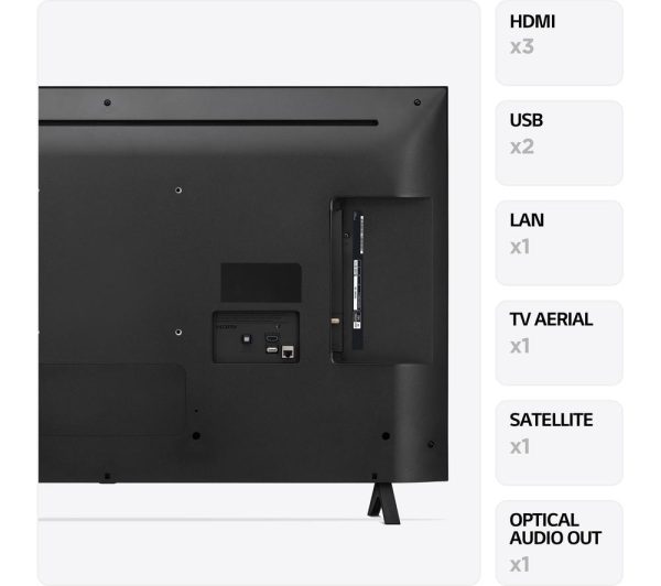 LG 43UR78006LK 43" Smart 4K Ultra HD HDR LED TV
