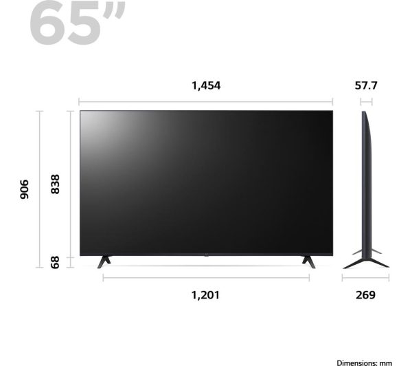 LG 65UR80006LJ 65" Smart 4K Ultra HD HDR LED TV with Amazon Alexa
