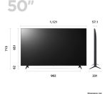 LG 50UR80006LJ 50" Smart 4K Ultra HD HDR LED TV with Amazon Alexa