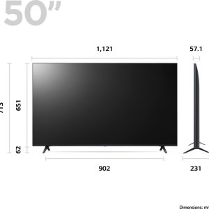 LG 50UR80006LJ 50" Smart 4K Ultra HD HDR LED TV with Amazon Alexa