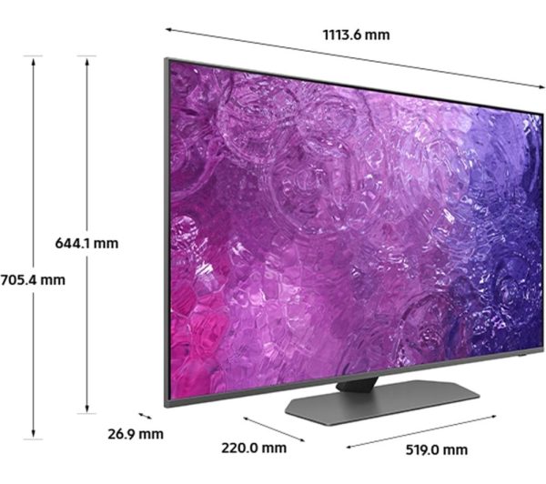 SAMSUNG QN90C 50 inch Smart 4K Ultra HD HDR Neo QLED TV (2023) - QE50QN90C