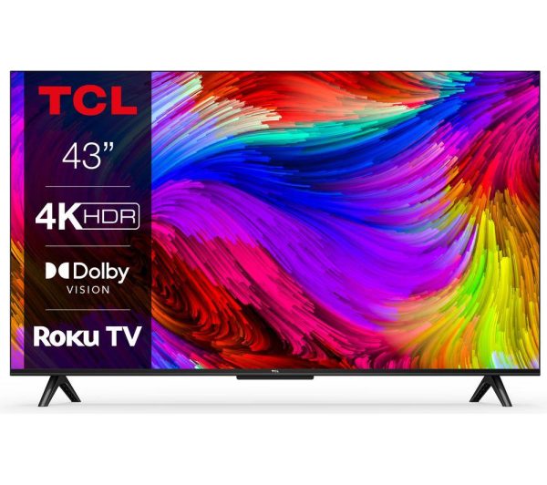TCL 43RP630K Roku TV 43" Smart 4K Ultra HD HDR LED TV