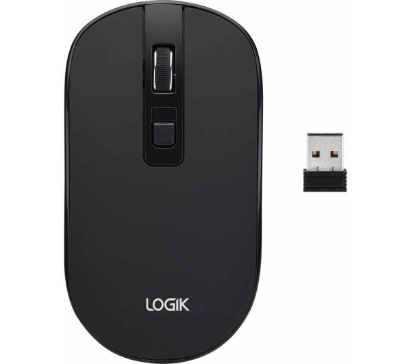 LOGIK LRCMWL24 Wireless Optical Mouse
