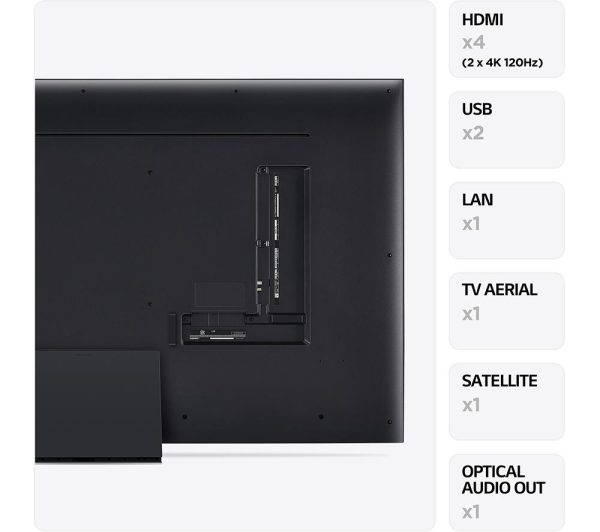 LG 65QNED816RE 65" Smart 4K Ultra HD HDR QNED TV with Amazon Alexa