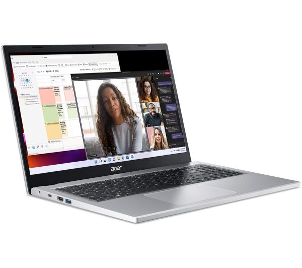 ACER Aspire 3 15.6" Laptop - AMD Ryzen 3, 128 GB SSD, Silver