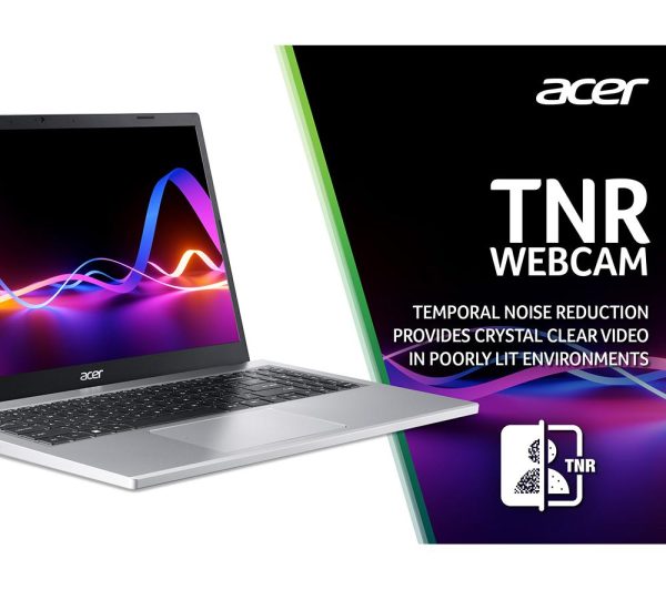 ACER Aspire 3 15.6" Laptop - AMD Ryzen 3, 128 GB SSD, Silver