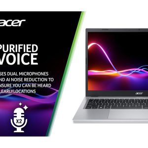 ACER Aspire 3 15.6" Laptop - AMD Ryzen 3, 128 GB SSD, Silver