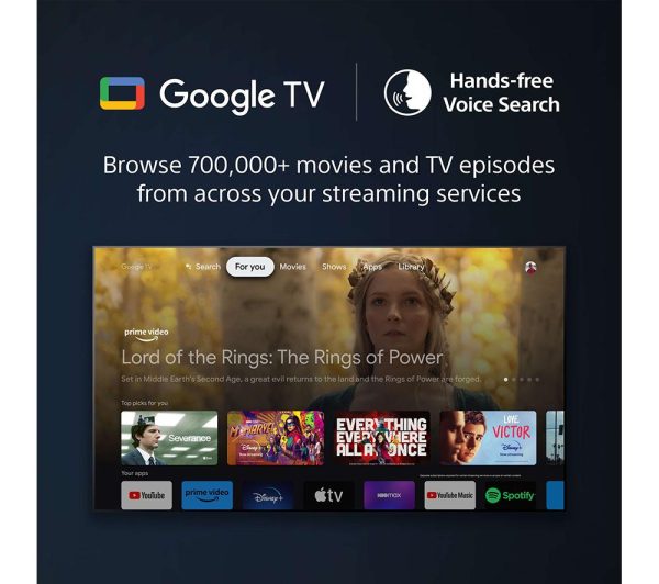 SONY BRAVIA XR55X90LU 55" Smart 4K Ultra HD HDR LED TV with Google Assistant